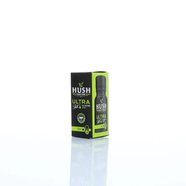 Hush Ultra Kratom Shot Box Side