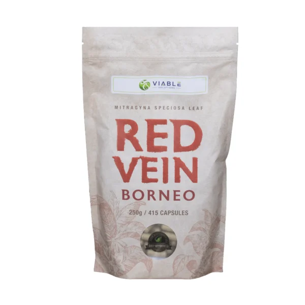 Red Vein Borneo Kratom Capsules