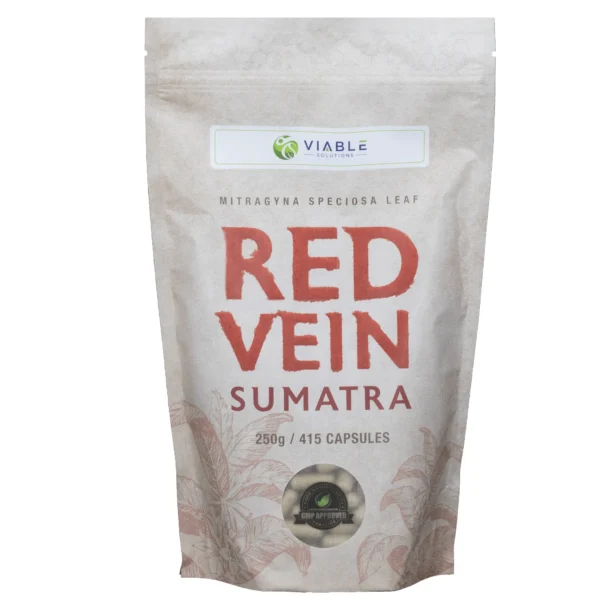 Red Vein Sumatra Kratom Capsules