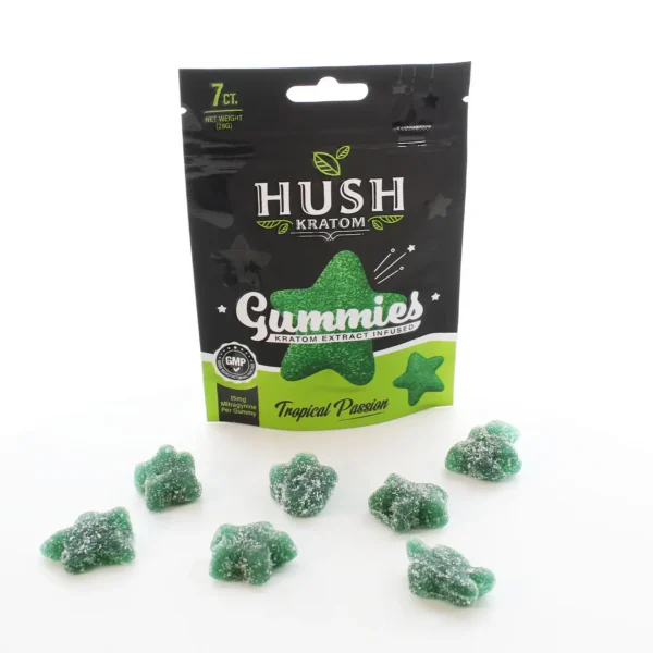 Hush Kratom Extract Infused Gummies