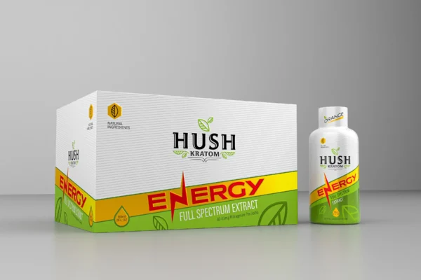 Hush Energy Kratom Shot Box
