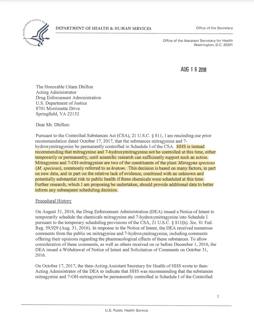HHS Withdrawal Letter Dr. Giroir