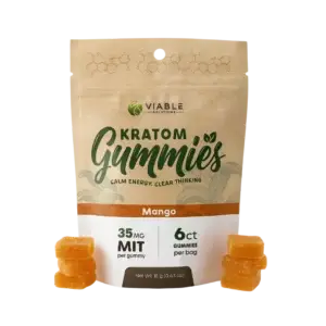 Viable Kratom Gummies (Mango)