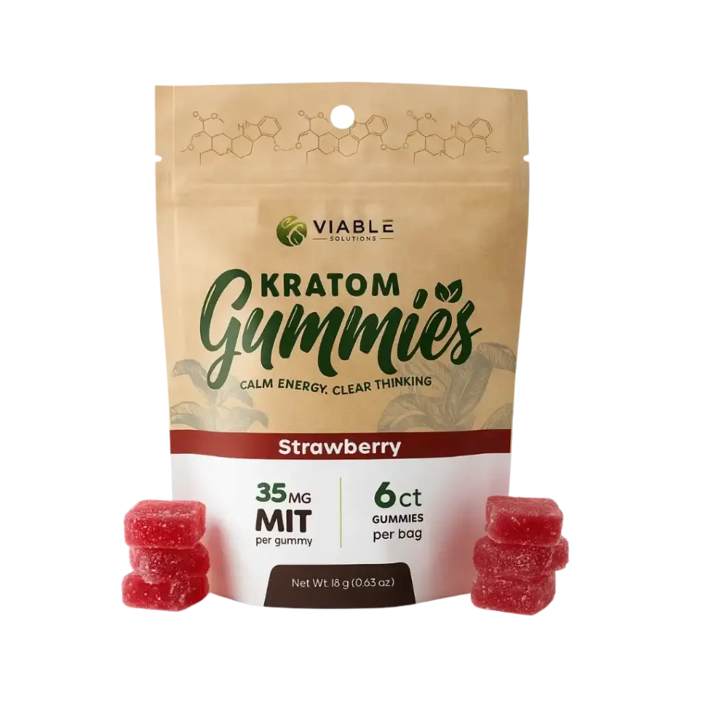 Kratom Gummies Strawberry