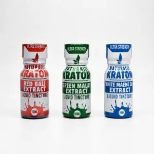 NaturallyKratom 20 to 1 Front Bottles