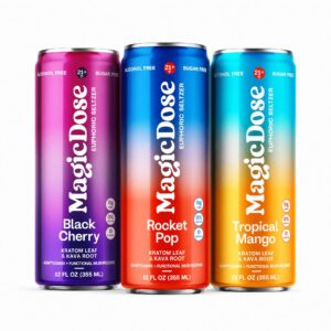 MagicDose Euphoric Seltzer 3 Flavor Lineup